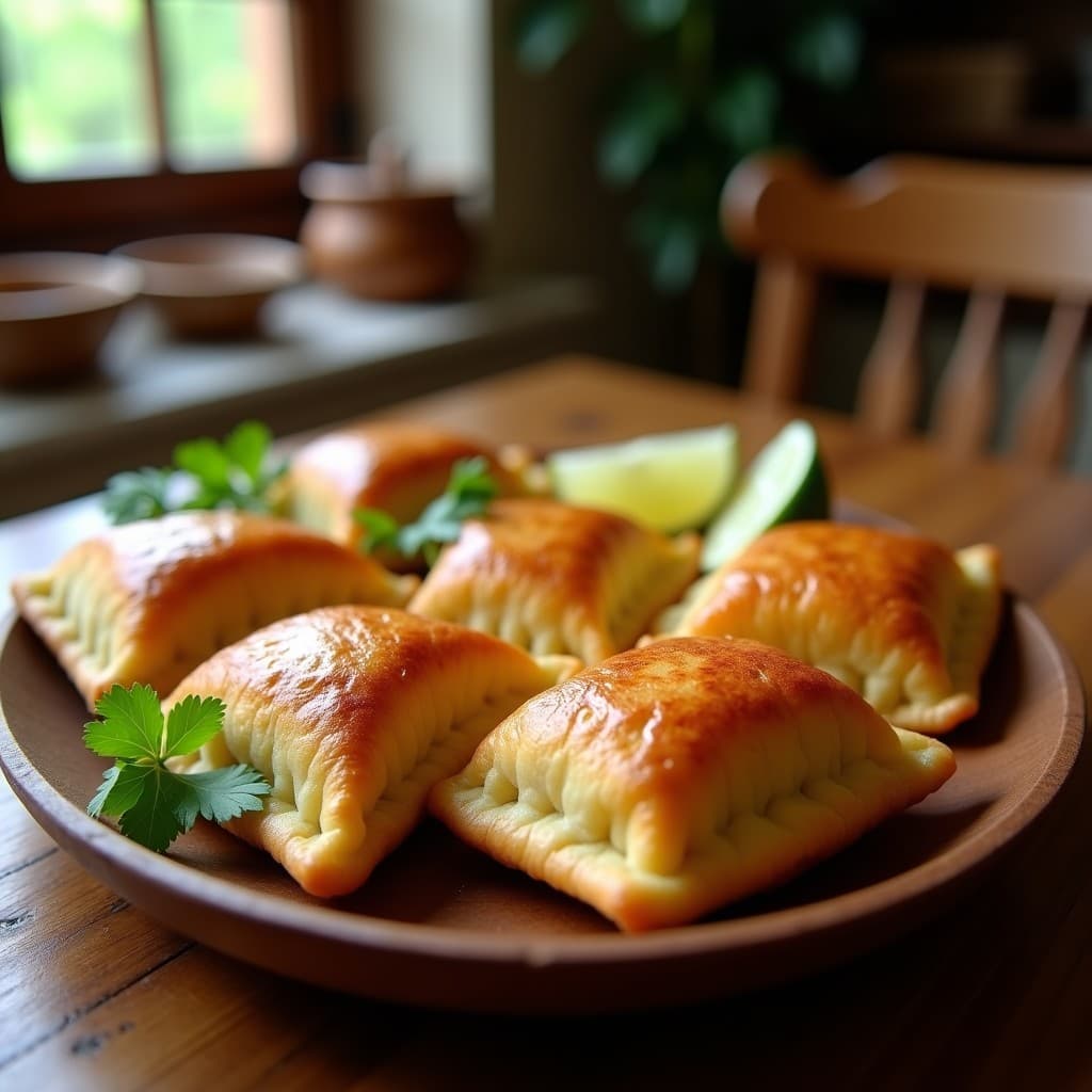 Empanadas de Yuca y Carimañola: Receta Colombiana en Airfryer con Relleno de Pollo Desmenuzado