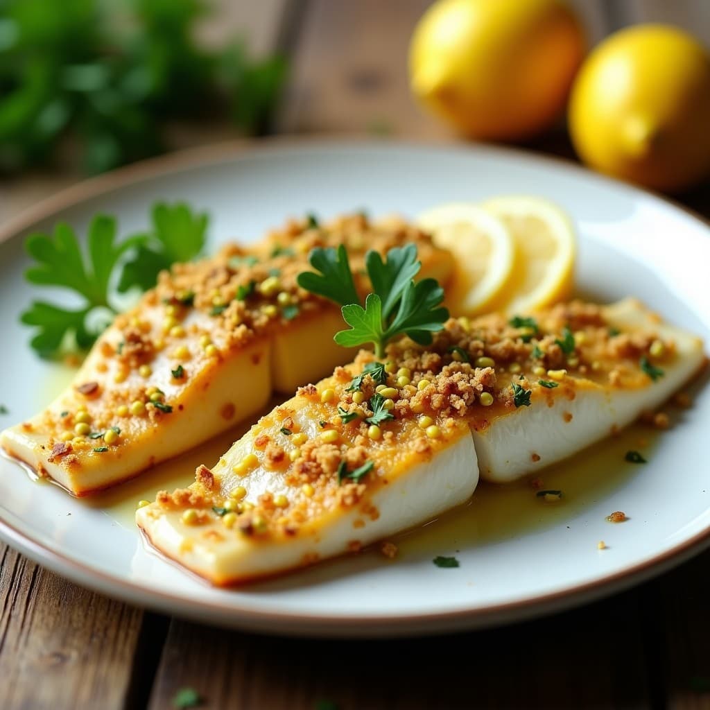 Filetes de Merluza con Costra de Pistacho y Limón: Receta en Airfryer Baja en Calorías y Alta en Proteína