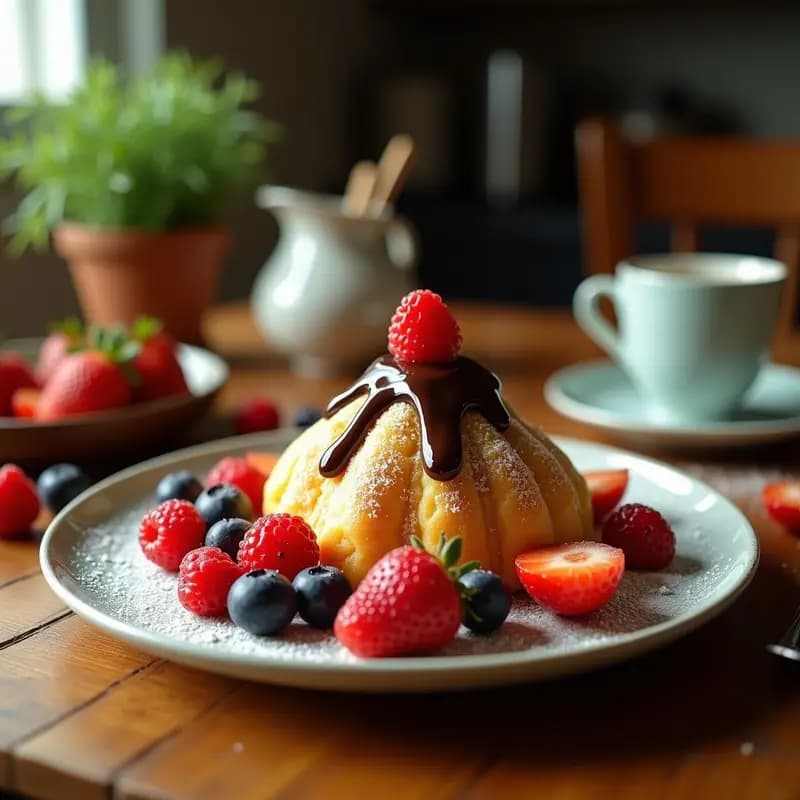 Helado Fried: Bola de Helado Empanada y Frita con Chocolate y Frutos Secos