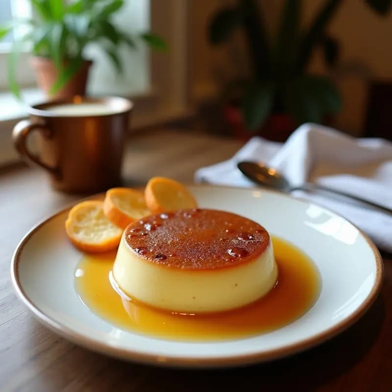 Cuenco de cerámica blanca con Paalum Payasam, pudín cremoso de leche y dátiles de Kerala, decorado con almendras fileteadas, pistachos picados y una vaina de cardamomo. Fondo borroso con especias y hoja de plátano tradicional.