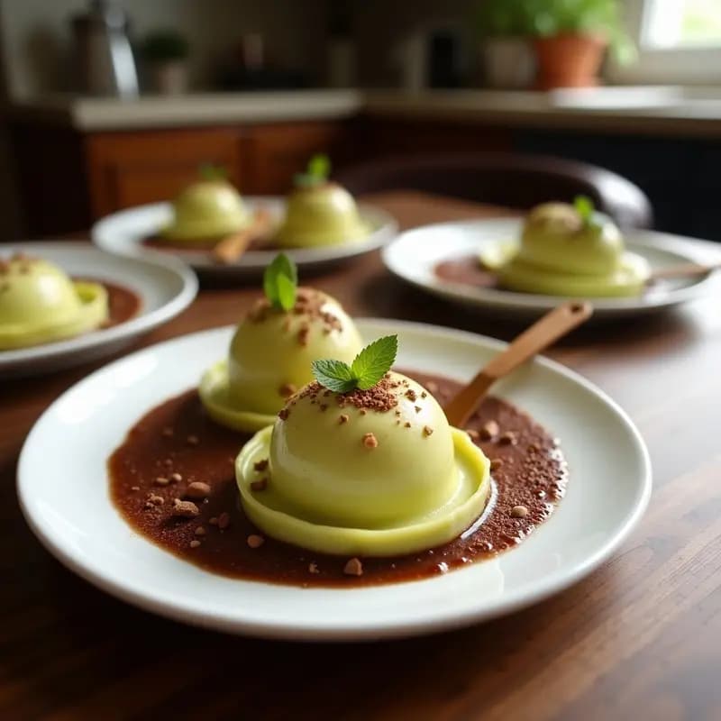 Paletas de Aguacate y Cacao: Helado Vegano en Moldes de Corazón para Instagram