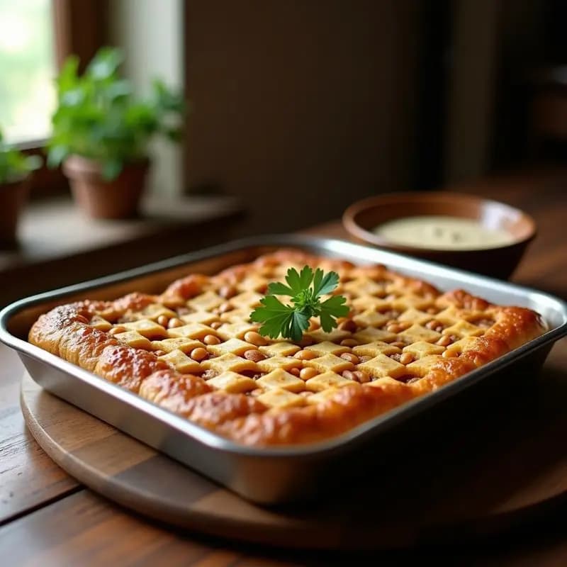 Pastel de Carne Libanes con Yogur y Piñones: Receta de Kibbeh Nayye en Horno con Toque Crujiente
