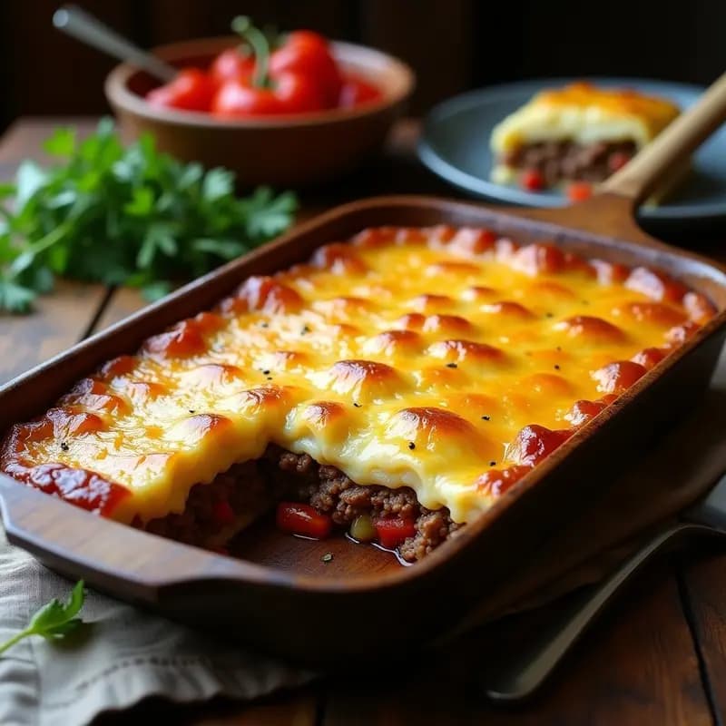 Pastel de Papa Argentino con Carne Molida y Queso: Receta Casera y Económica