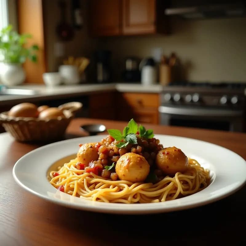 Plato rústico de barro con pepitorias de hígado de pollo doradas y jugosas, cubiertas de cebolla caramelizada y perejil fresco, servidas sobre pan tostado. Receta andaluza de aprovechamiento.