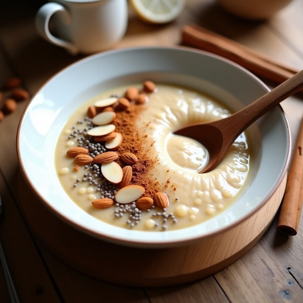 Porridge de Amaranto y Canela: Receta Sin Lactosa para Desayuno Energético