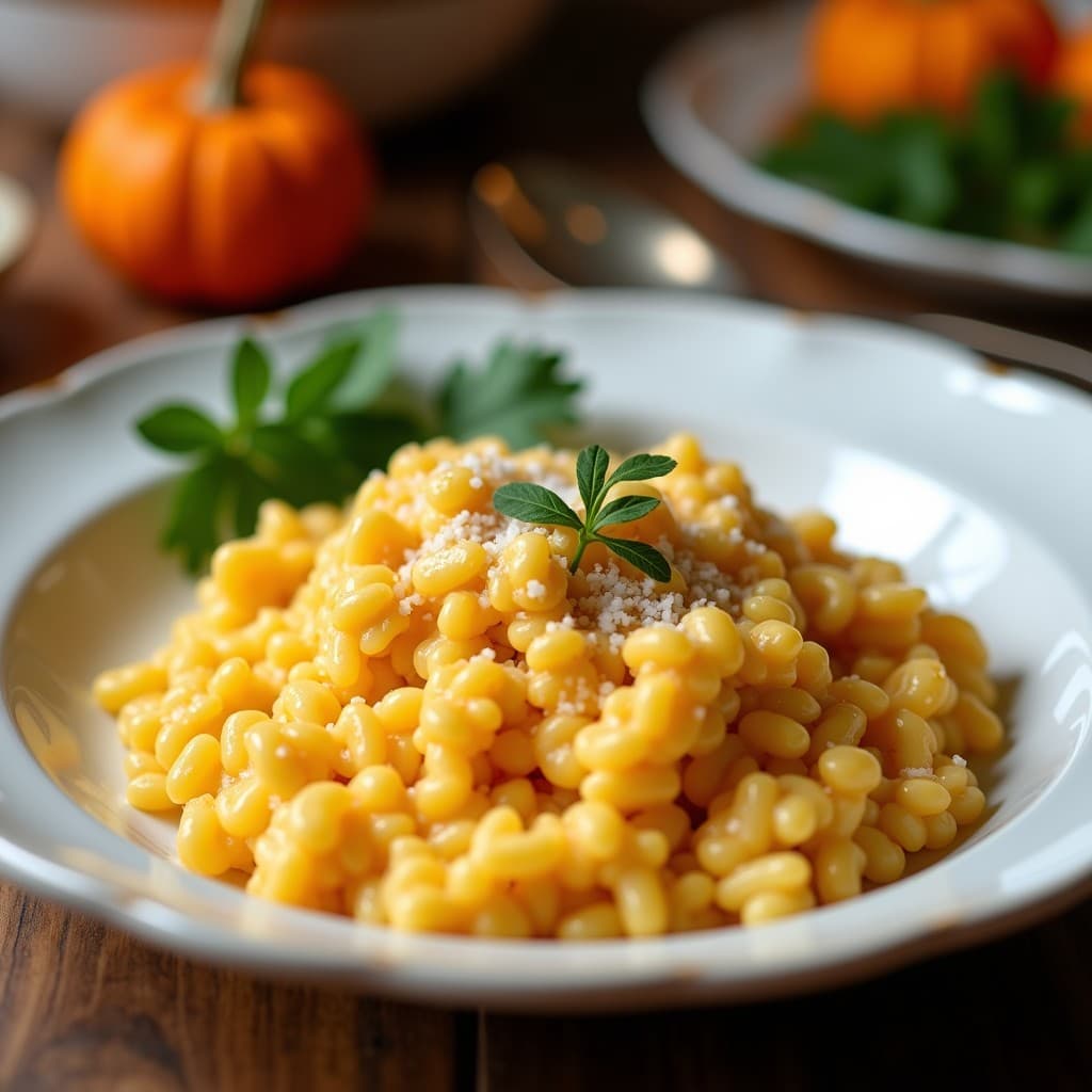 Risotto de Calabaza Butternut y Queso de Coco: Receta Vegana en Thermomix Ultracremosa