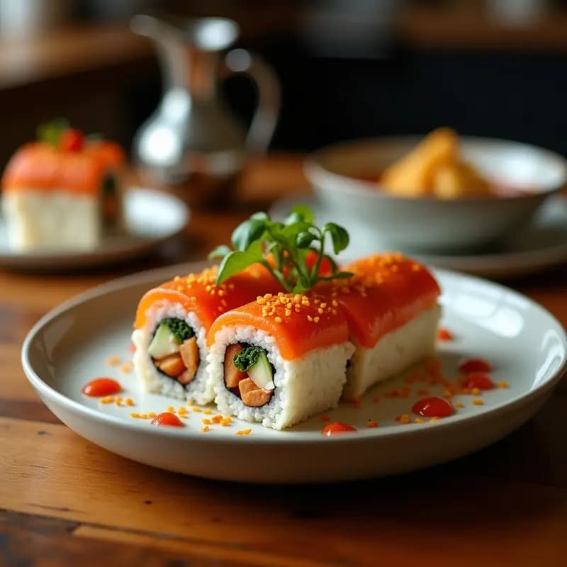 Sushi Burrito Coreano con Kimchi y Buldak: Receta Fusion Picante para Llevar