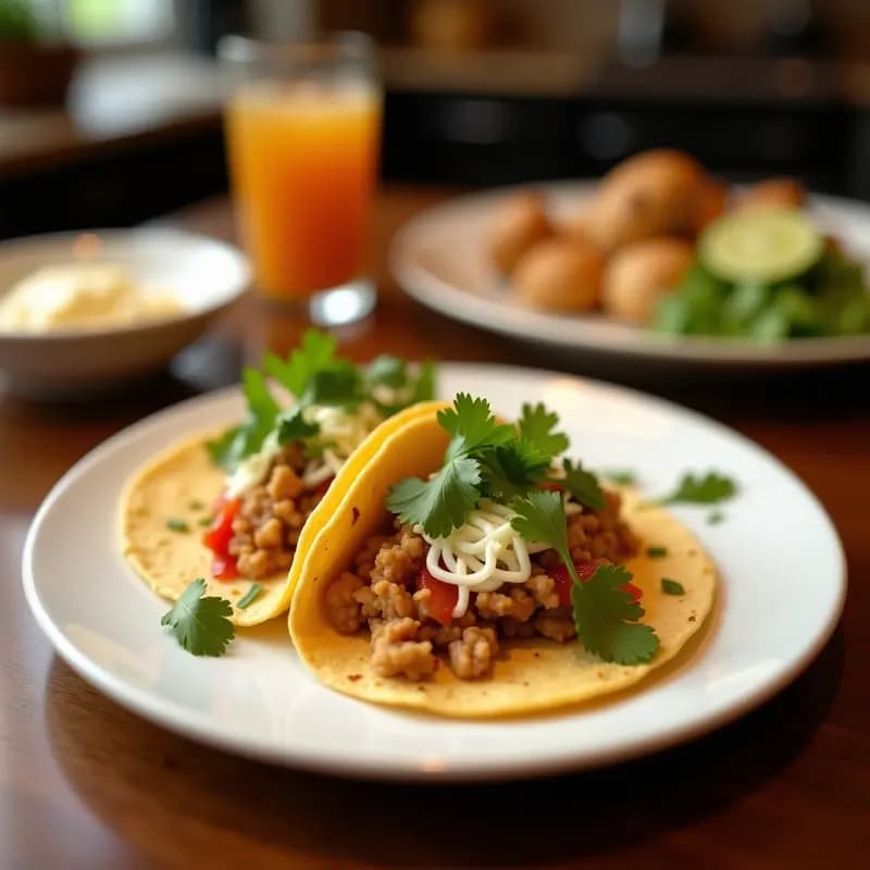 Tacos de Chayote y Queso Panela: Receta Mexicana con Aderezo de Chipotle y Lima