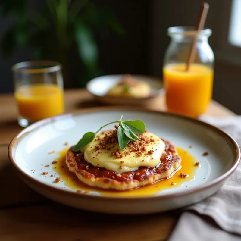 Tahini de Sésamo Negro y Miel de Dátil: DesayunoIME Libano Energético y Sin Azúcar