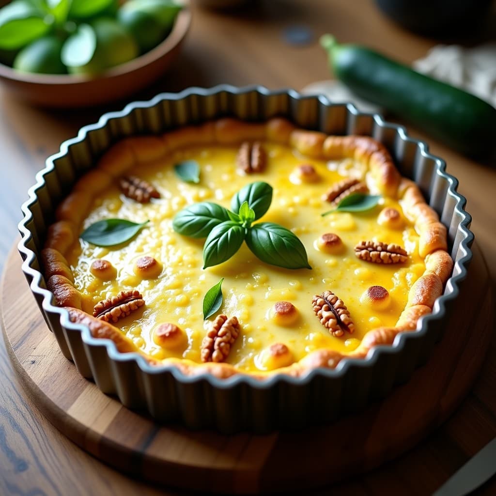 Tarta de Calabacín y Ricotta: Receta Sin Masa en Thermomix