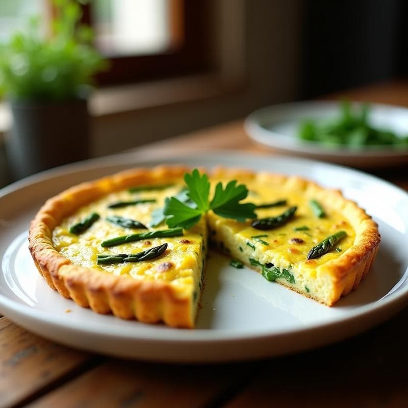 Tortilla de Harina de Insectos y Espárragos Trigueros: Receta Sostenible y Alta en Proteína