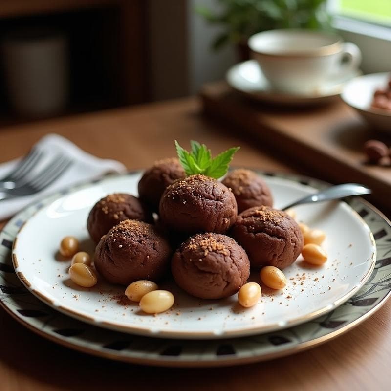 Trufas de Dátiles y Nueces con Cacao Puro: Postre Energético Sin Azúcar en 10 Minutos