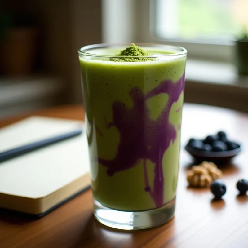 Batido para Estudiar y Tener Energía Sostenida