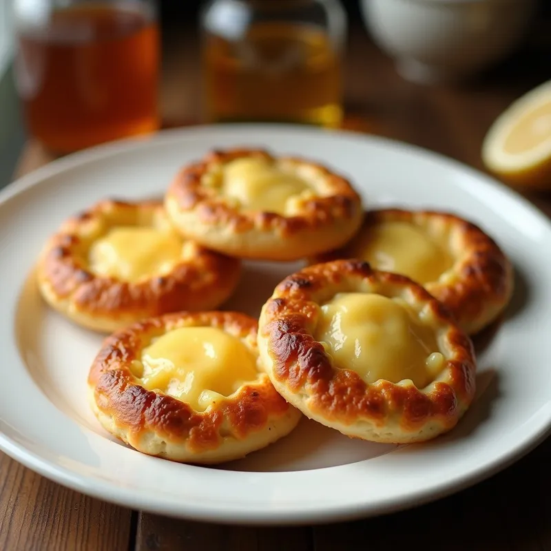 Tortitas de Avena y Queso Batido