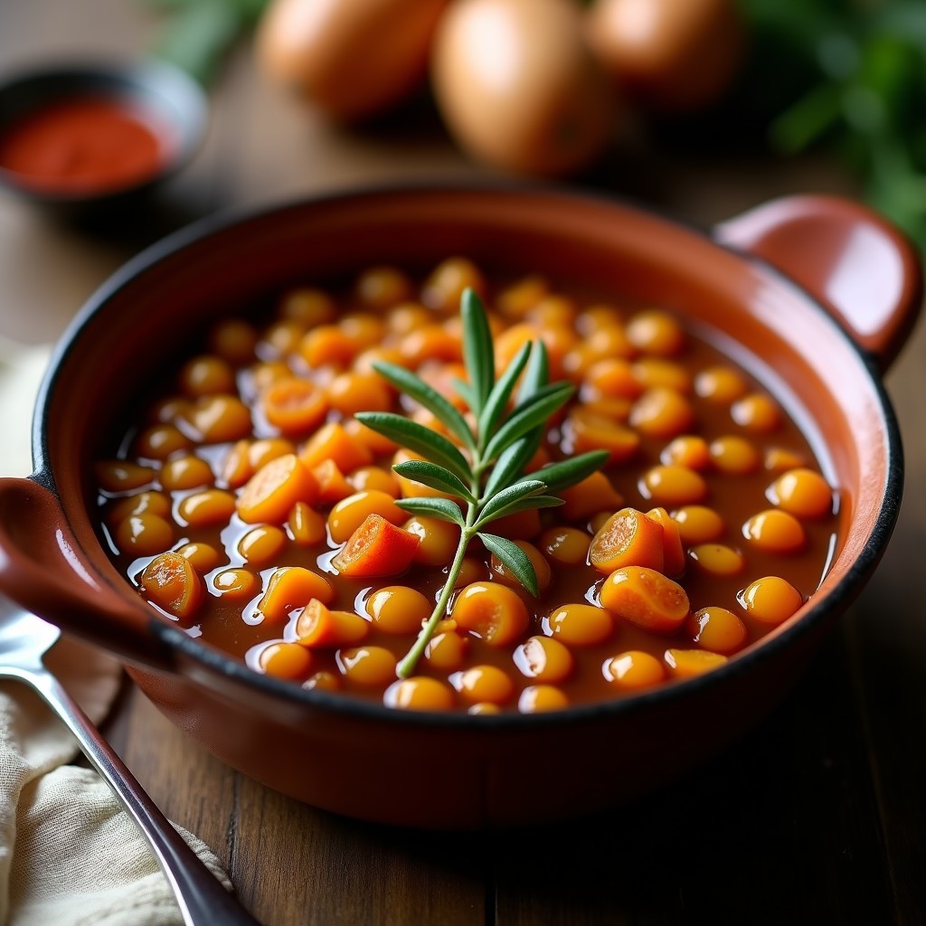 Lentejas Estofadas sin Carne: Receta Tradicional en 45 Minutos