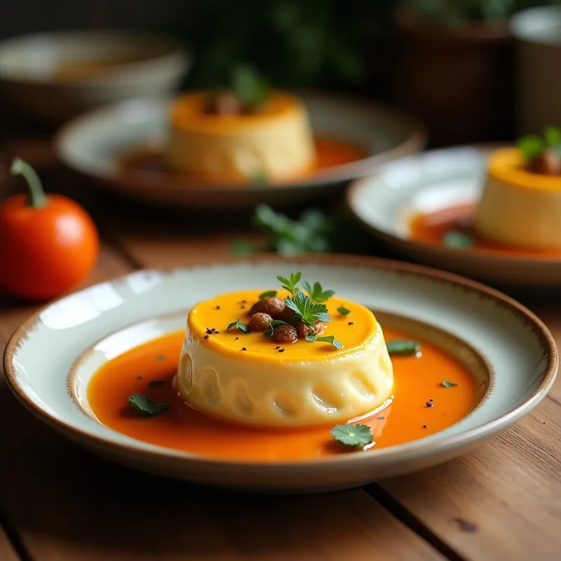 Crema Sedosa de Calabaza y Jengibre Asado