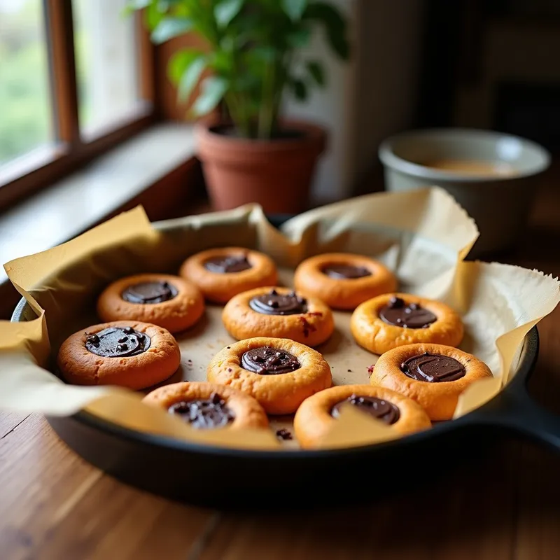 Galletas Keto de Almendra y Chispas de Chocolate