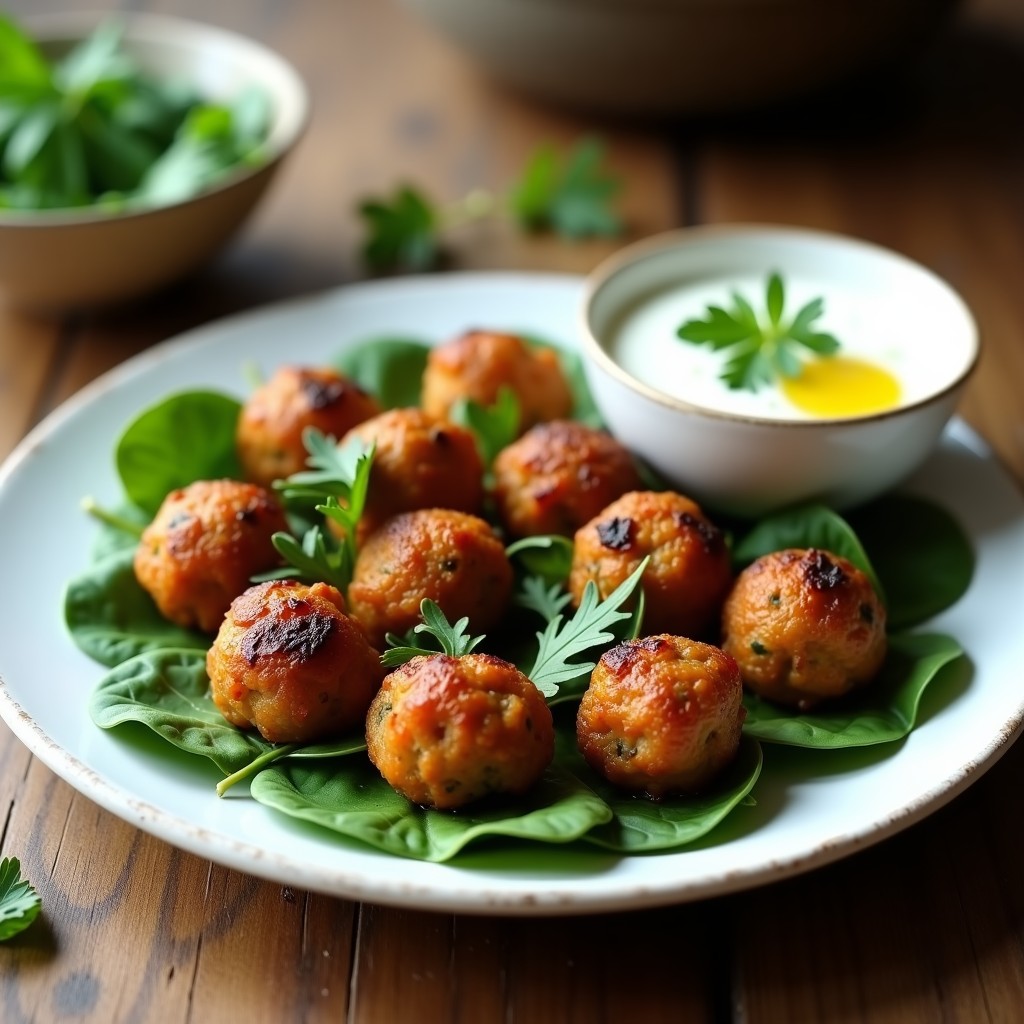 Albóndigas de Berenjena Asada y Lentejas Corail: Receta en Airfryer Sin Aceite