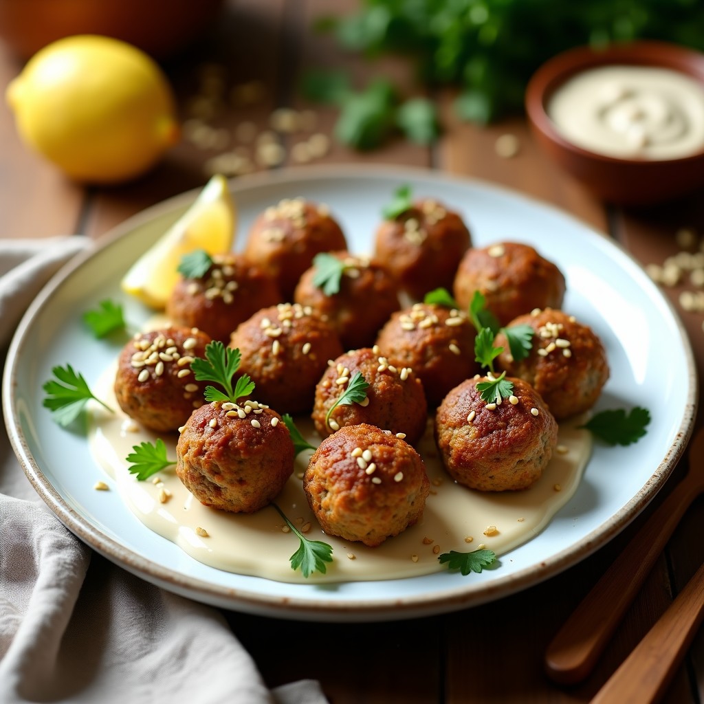 Albóndigas de Berenjena y Lino Doradas al Airfryer: Receta Vegana y Crujiente