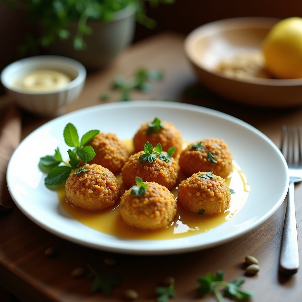 Albóndigas de Calabaza y Semillas de Girasol: Receta Vegana y Sin Cocción con Especias Marroquíes