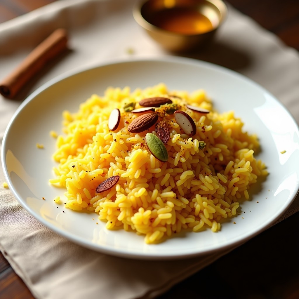 Arroz Basmati con Azafrán y Cardamomo: Receta en Thermomix con Toque Persa en 15 Minutos