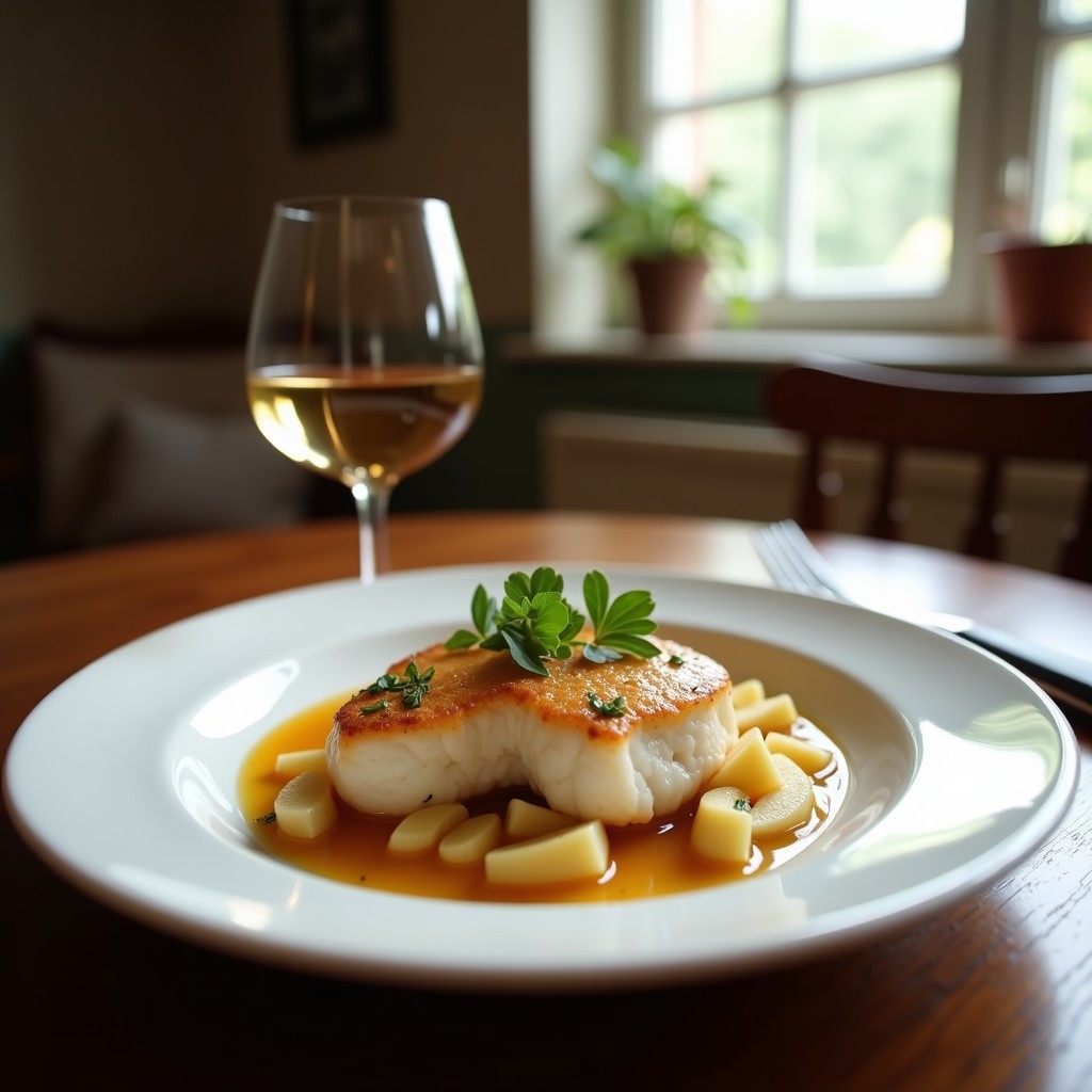 Bacalao Dorado a la Portuguesa con patatas paja y huevo cremoso, receta fácil y tradicional portuguesa