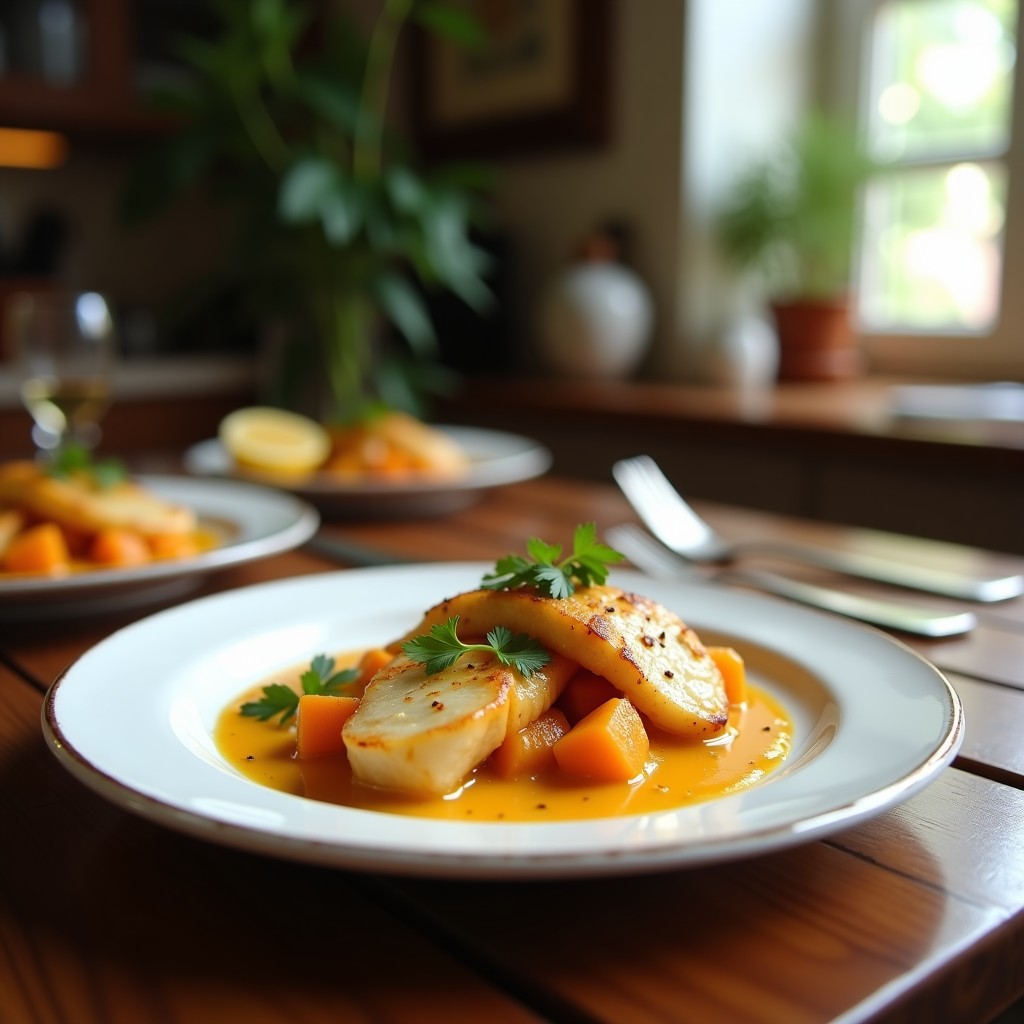 Bacalao al pil pil confitado en airfryer con pil pil cremoso, receta vasca fácil y rápida