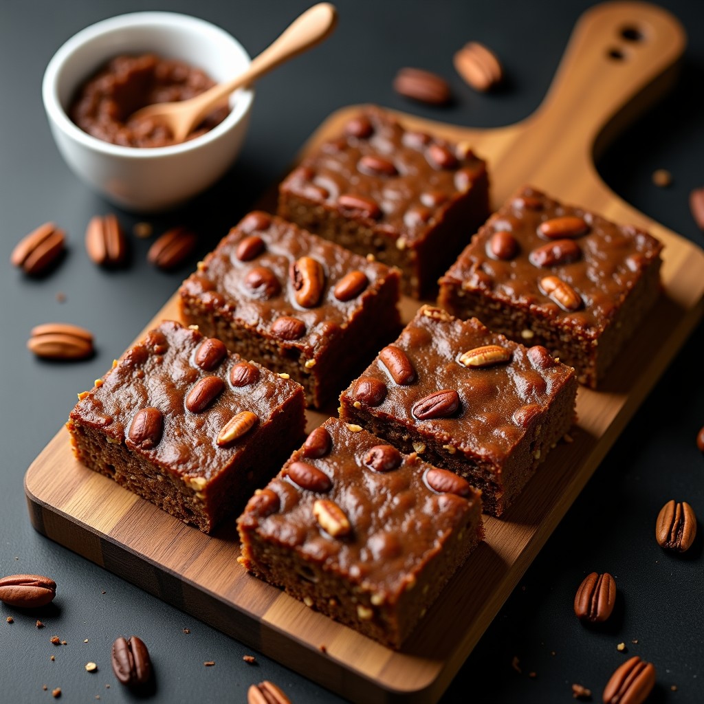 Barritas de Café y Nueces Pecanas: Snack Energético Keto con 4 Ingredientes