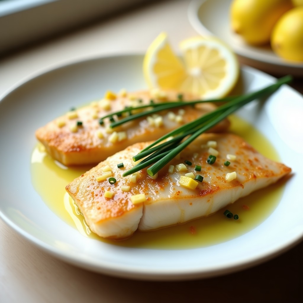 Batas de Merluza al Vapor con Limón Confitado: Receta en Airfryer Sin Aceite y Rápida