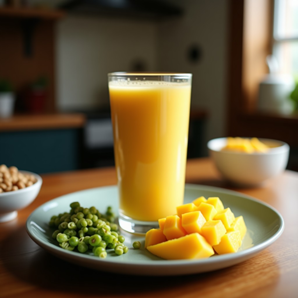Batido de Mango y Chía con Leche de Coco: Bebida Detox y Energizante para el Verano