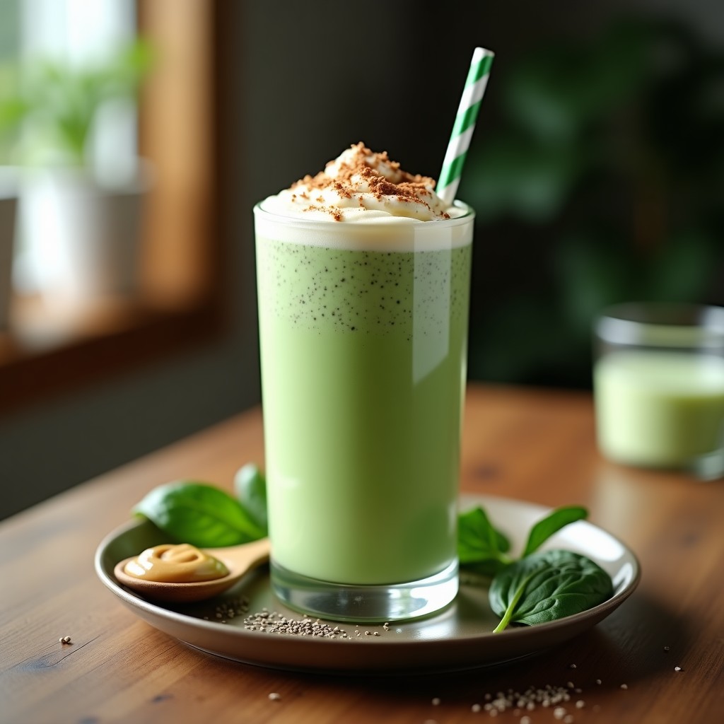 Batido de Proteína de vainilla y Espinacas: Receta Keto para After Workout