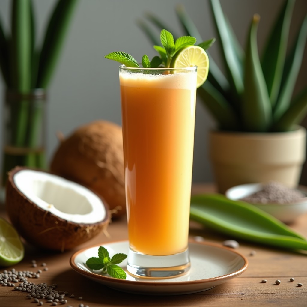 Batido de Tamarindo y Aloe Vera: Bebida Desintoxicante y Refrescante en 5 Minutos
