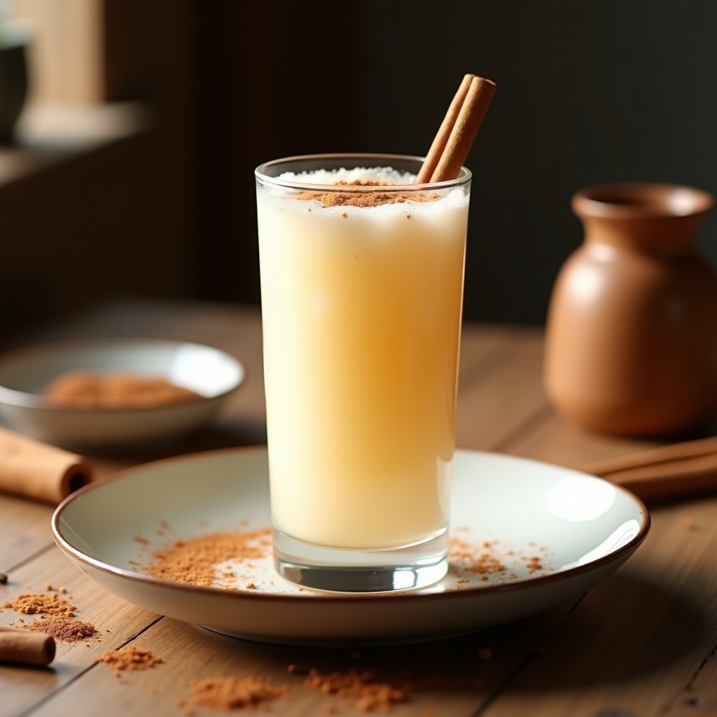 Bebida de Arroz Fermentado con Canela: Receta Coreana Vegana y Probiótica en 24 Horas