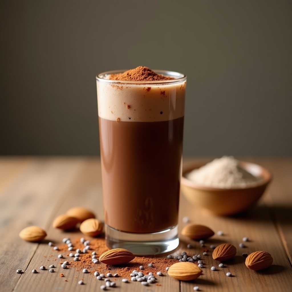 Bebida de Cacao Crudo y Maca Andina: Energizante Natural Sin Azúcar