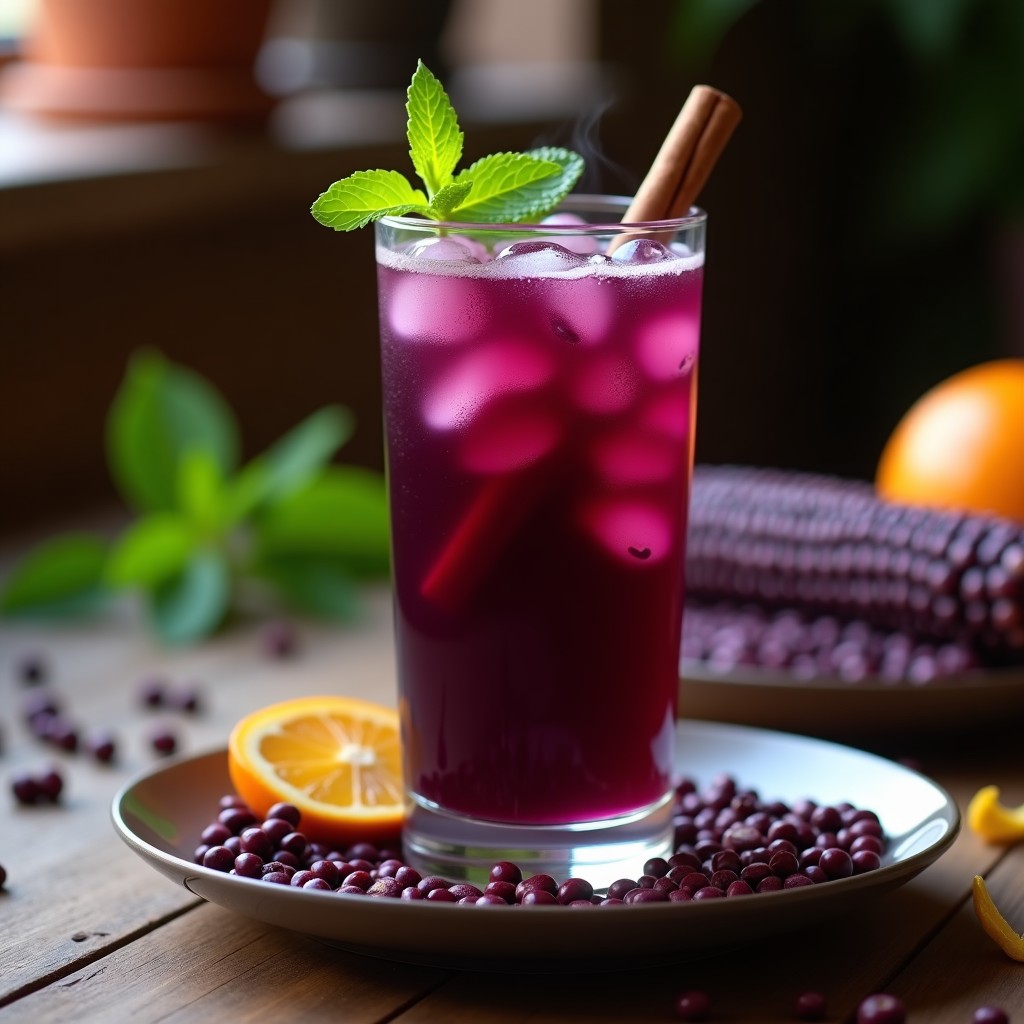 Bebida de Maíz Morado con Clavo y Canela: Receta Peruana Tradicional Alta en Antioxidantes