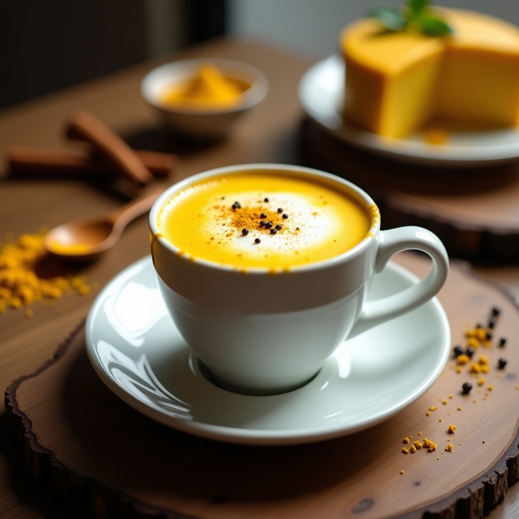 Bebida de Oro Turmeric Latte con Pimienta Negra: Receta Antiinflamatoria en 5 Minutos