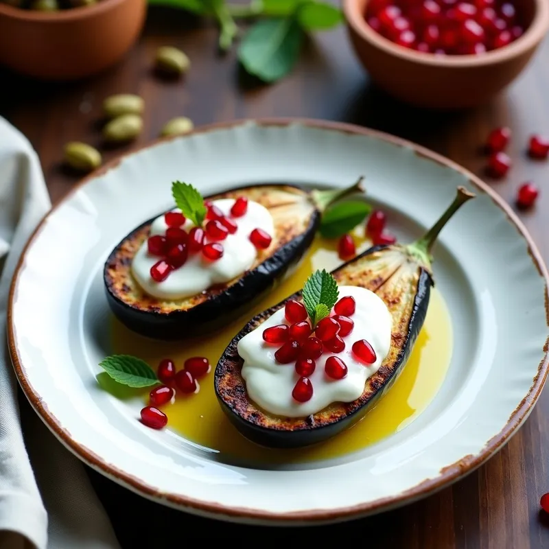 Berenjenas Ahumadas con Yogur Griego: Receta Fácil y Alta en Proteína