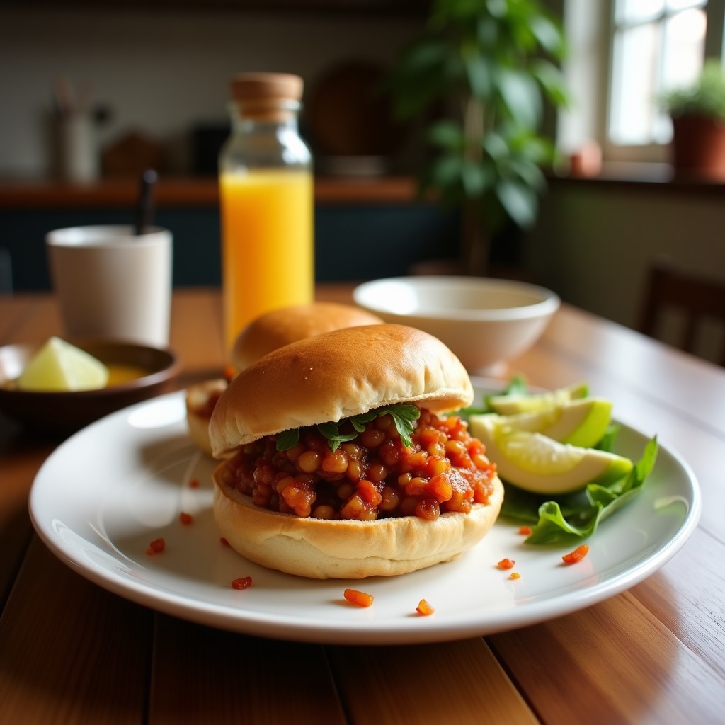 Bocadillo de Pulled Pork de Jackfruit con Salsa Barbacoa: Receta Vegana en Olla Express