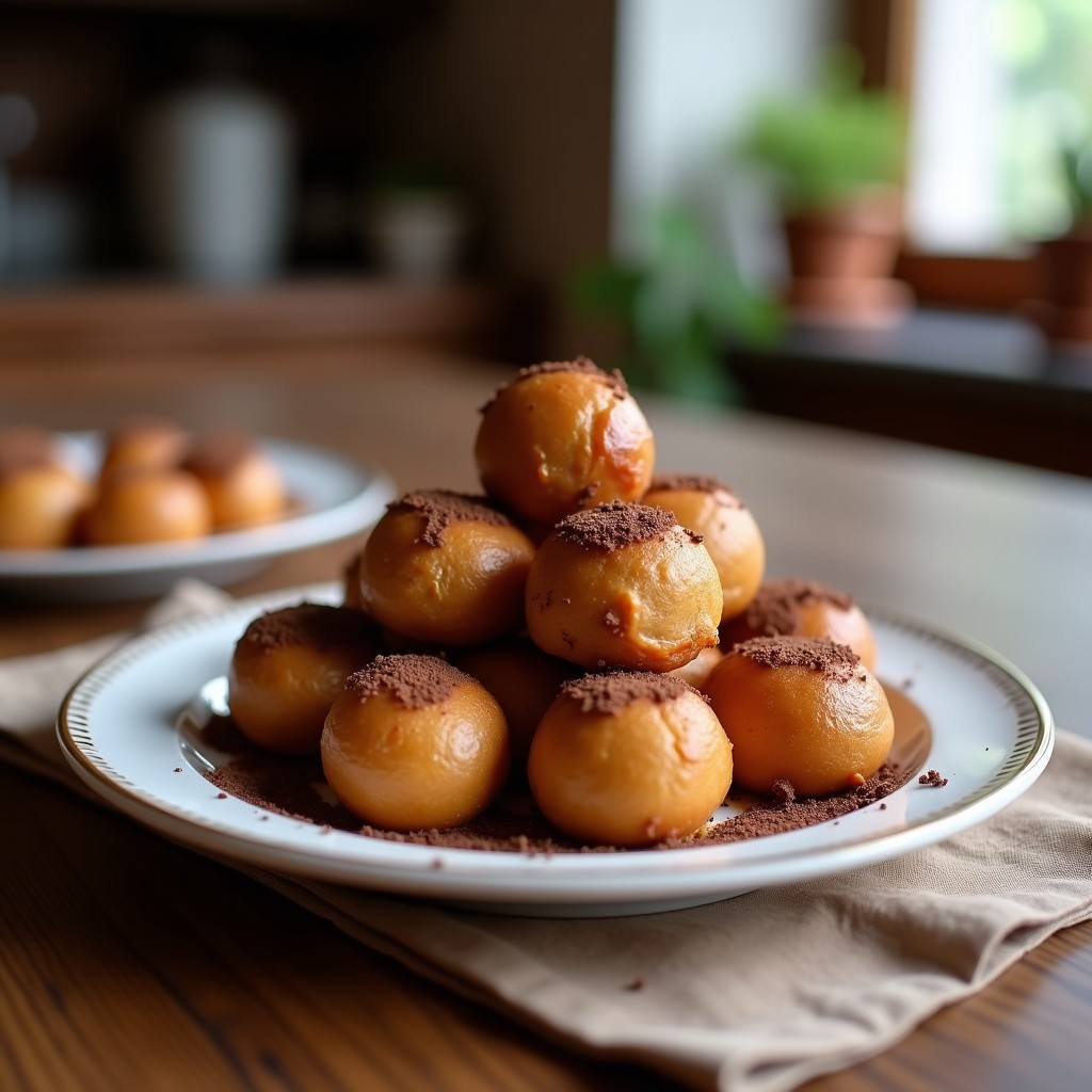 Bolitas de Dátiles y Almendras con Cacao: Energía Natural Keto sin Horno