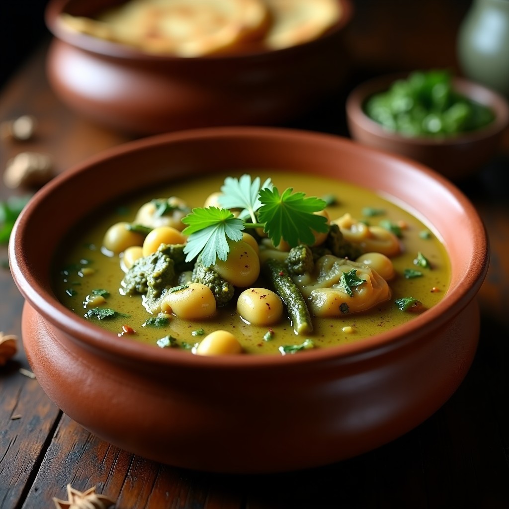 Bollito de Espinacas y Queso de Oveja en Nan: Receta de Estación en Olla Lenta
