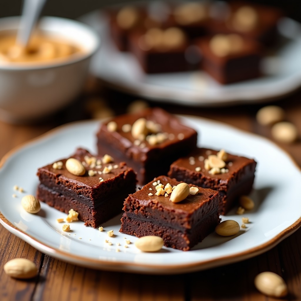 Brownie de Batata y Cacahuete: Postre Sin Harina y Alta en Fibra en 30 Minutos