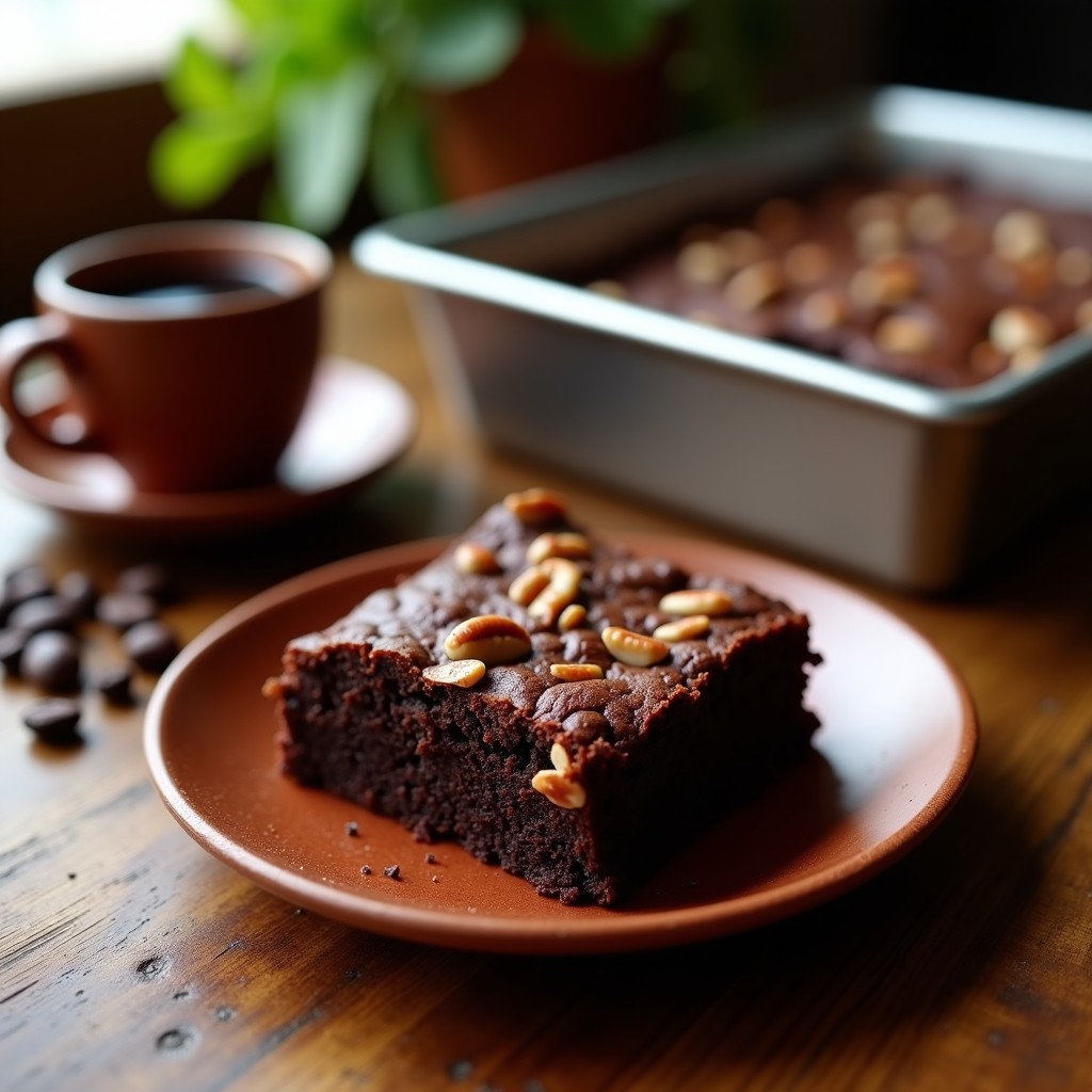 Brownie de Frijol Negro y Cacao: Postre Mexicano Vegano y Sin Harina en 20 Minutos