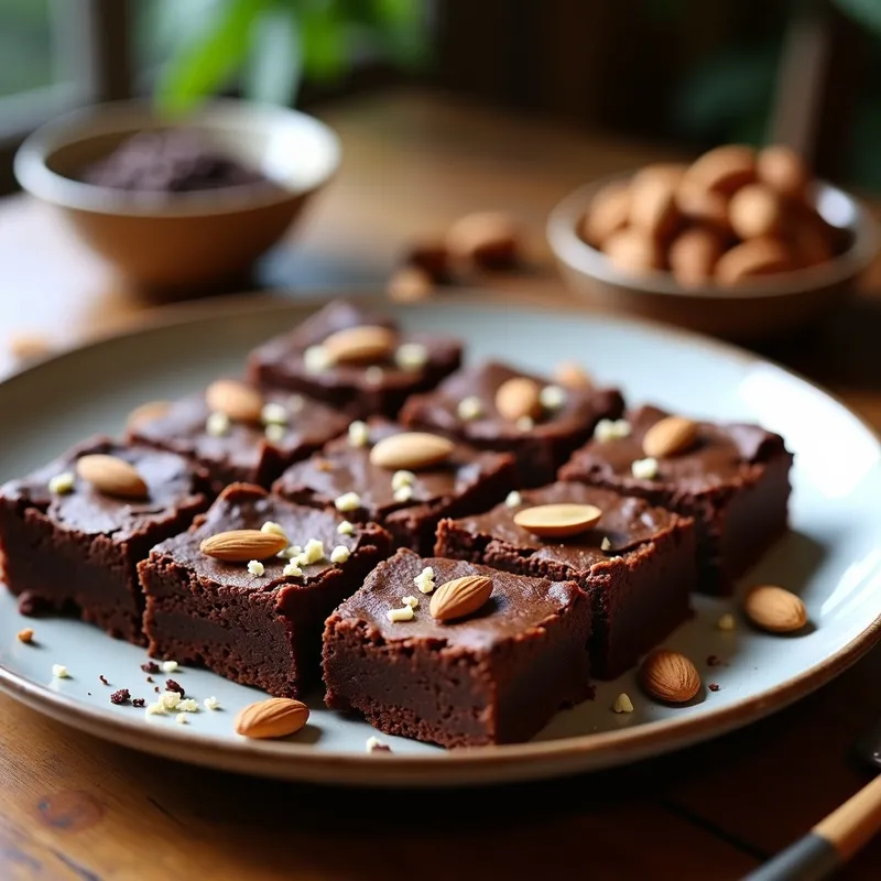 Brownie Vegano de Avena y Cacao Puro: Receta Sin Harina y Ultra Esponjosa