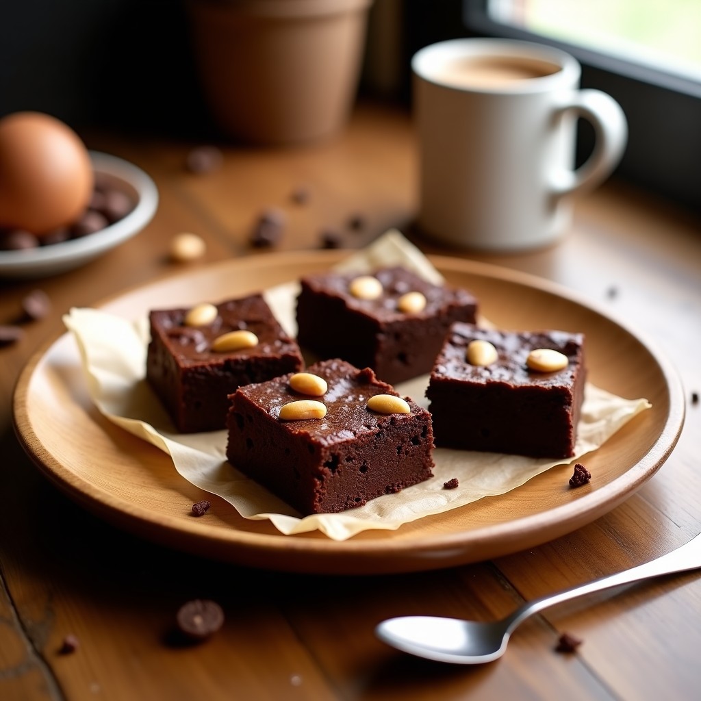 Brownies de Boniato y Cacao Crudo: Postre Vegano y Sin Azúcar en Airfryer