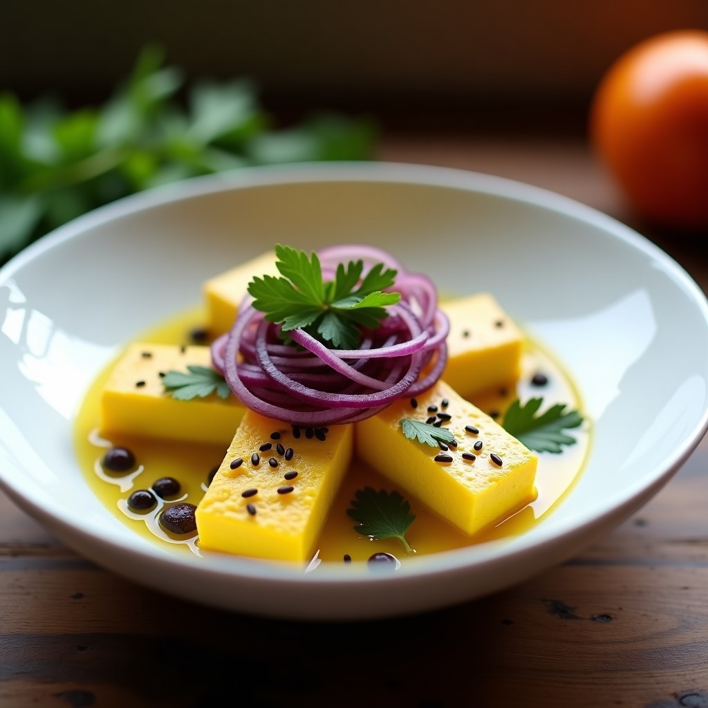 Cevi-Tofu de Limón y Cilantro con Crujiente de Maíz: Receta Peruana Vegana en 12 Minutos