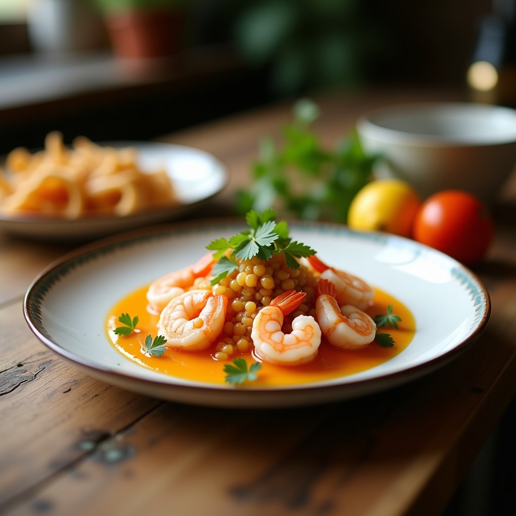 Ceviche de Camarones con Leche de Coco y Cítricos: Receta Peruano-Tailandesa Fusion en 15 Minutos