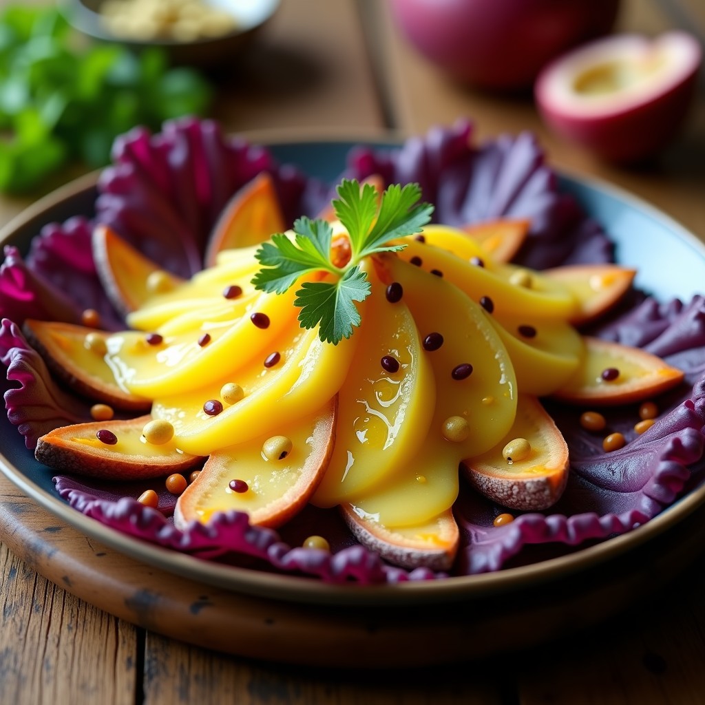 Ceviche de Herz de Palma y Maracuyá: Receta Peruana Sin Pescado y Alta en Vitamina C en 15 Minutos