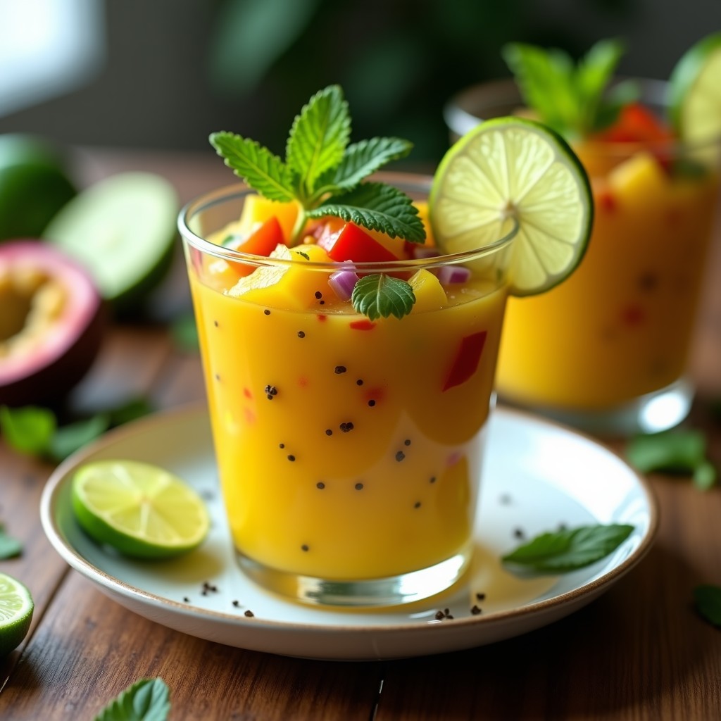 Ceiché de Palmito y Maracuyá: Entrante Brasilero Vegano con Toque Ácido en 15 Minutos
