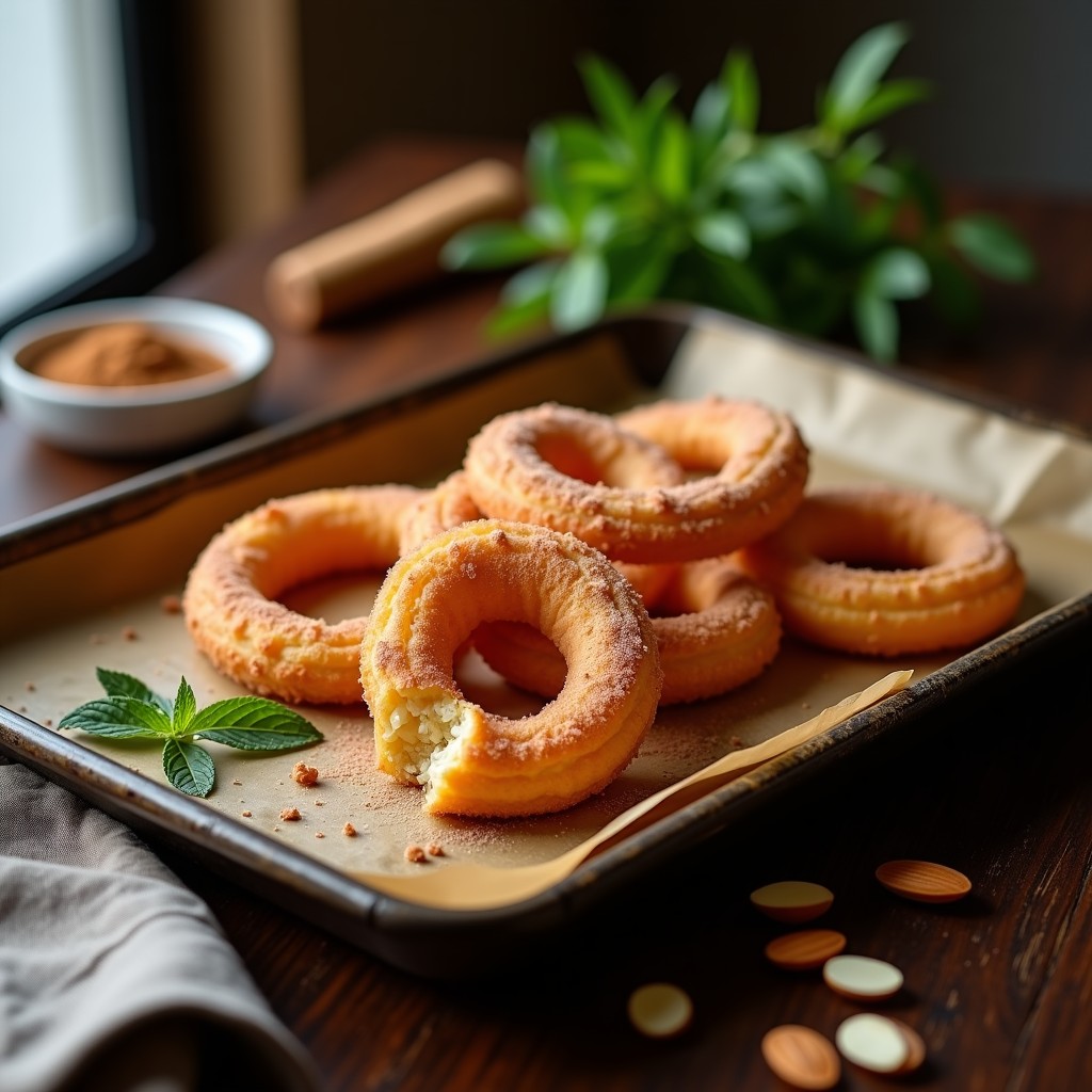 Churros de Garbanzo al Horno: Receta Sin Gluten y Sin Aceite con Canela