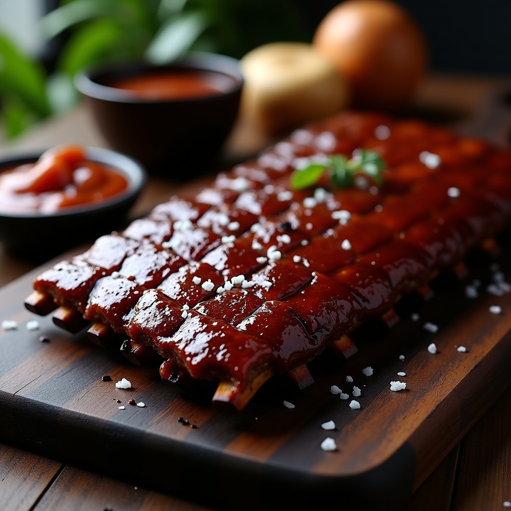 Costillas de Cerdo a la Barbacoa al Horno: Receta Fácil, Crujientes y Que se Deshacen